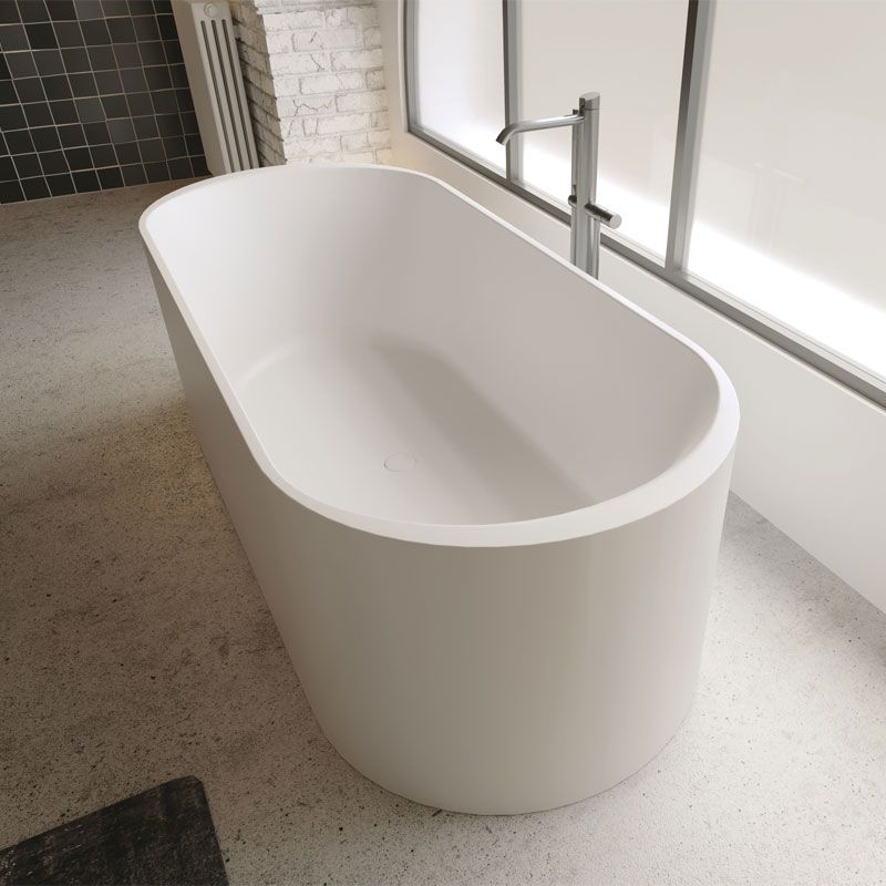 Riho Solid Surface Oval-Badewanne
