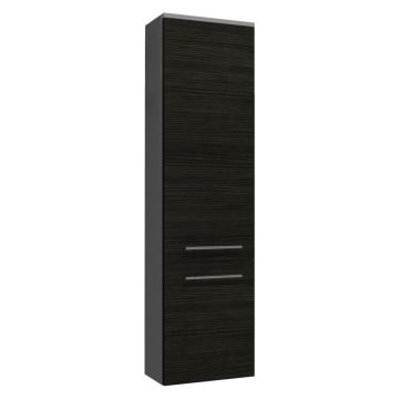 Badea Mittelschrank 35 cm, 2 Türen, 3 Glaseinlegeböden, Abdeckplatte
