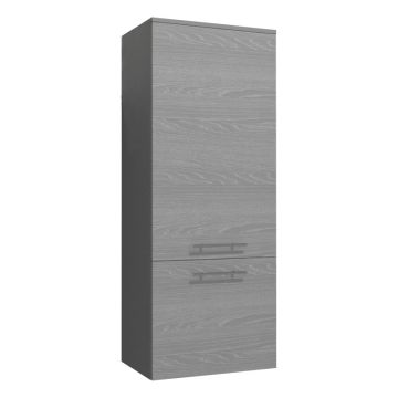 Badea Mittelschrank 50 cm, 2 Türen, 3 Glaseinlegeböden, inkl. Abdeckplatte