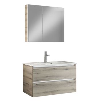 Badea Pure Badmöbel Set 2 - 81 cm