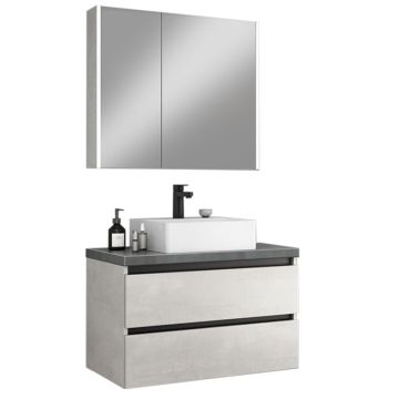 Badea Pure Badmöbel Set 5 - 80 cm