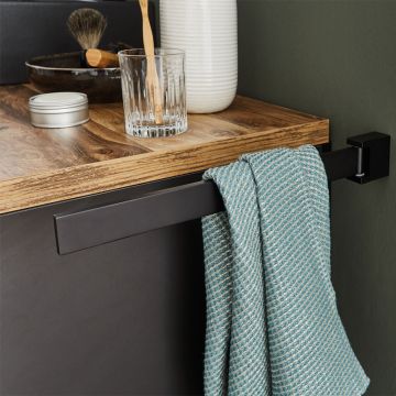 b collection b day Handtuchhalter - schwarz matt