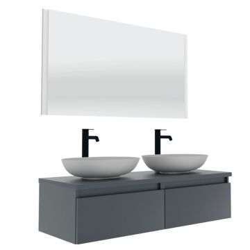 b collection b solid Badmöbel Set 10 - 120,8 cm