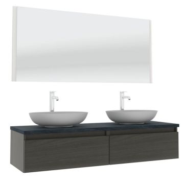 b collection b solid Badmöbel Set 12 - 140,8 cm