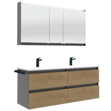 b collection b solid Badmöbel Set 6 - 141,2 cm