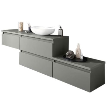 b collection b solid Waschtisch mit Unterschrank Set 9 - 220 cm