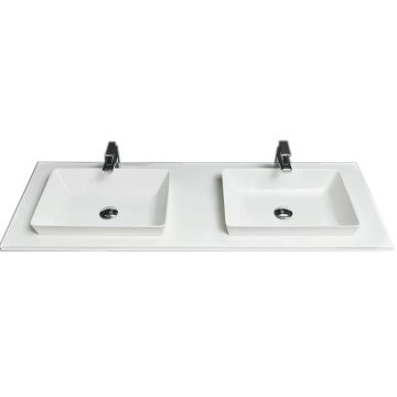 b collection b straight Aufsatz Doppel-Waschtisch 140 cm