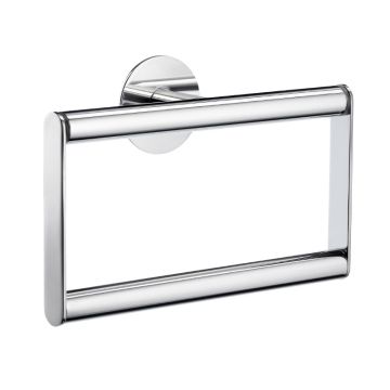 badshop.de Design Handtuchhalter Handtuchring chrom