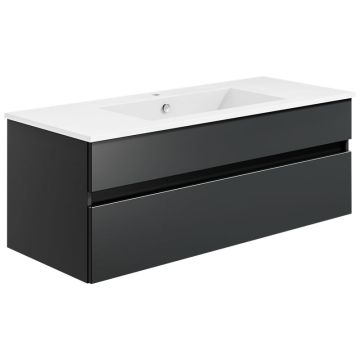 badshop.de Aurora Badmöbel Set 16 - 92 cm, Unterschrank Profilansicht