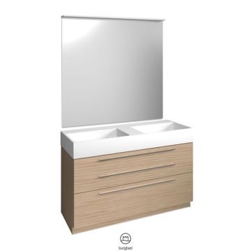Burgbad Crono Badmöbel Set 121 cm