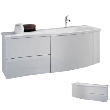 Burgbad Sinea 1.0 Waschtisch mit Unterschrank Set 2 - 121 cm