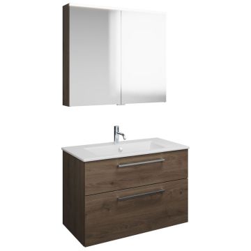 Burgbad Eqio Badmöbel Set Slim - 92 cm