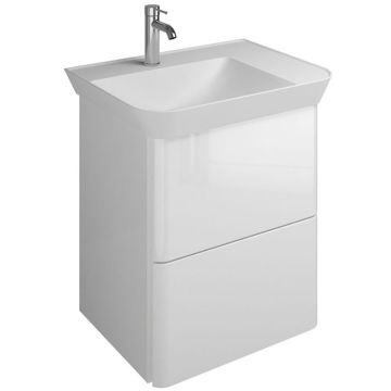 Burgbad Iveo Waschtisch mit Unterschrank Set 65 cm