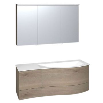 Burgbad Sinea 2.0 Badmöbel Set 24 - 131 cm