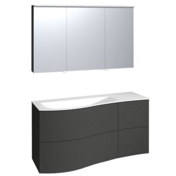Burgbad Sinea 2.0 Badmöbel Set 25 - 131 cm