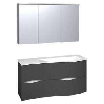 Burgbad Sinea 2.0 Badmöbel Set 9-1 - 131 cm