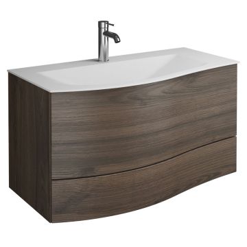 Burgbad Sinea 2.0 Waschtisch mit Unterschrank Set 2-2 - 91 cm