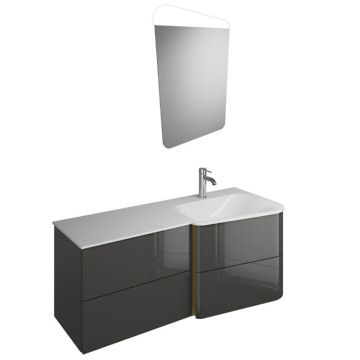 Burgbad Badu Badmöbel Set 1-4 - 122 cm - 1