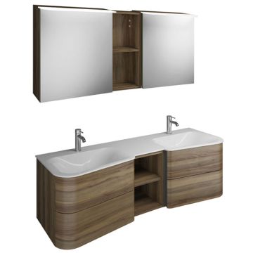 Burgbad Badu Badmöbel Set 4-1 - 152 cm - 1