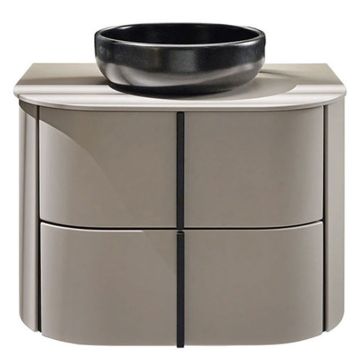 Burgbad Lavo 2.0 Aufsatzwaschtisch, Konsolenplatte, Unterschrank 71 cm