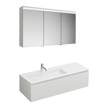 Burgbad LIN20 Badmöbel Set 122 cm