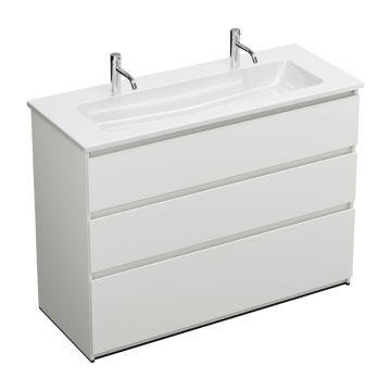 Burgbad LIN20 Waschtisch mit Unterschrank Set 123 cm A1