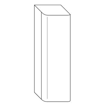 Burgbad b.me Highboard / Halbhoher Schrank - 35 cm