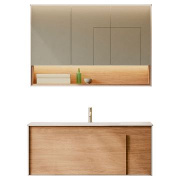 Burgbad Moto Badmöbel Set 123 cm