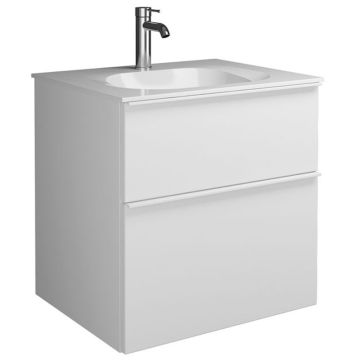 Burgbad Fiumo 2.0 Waschtisch mit Unterschrank Set - 62 cm