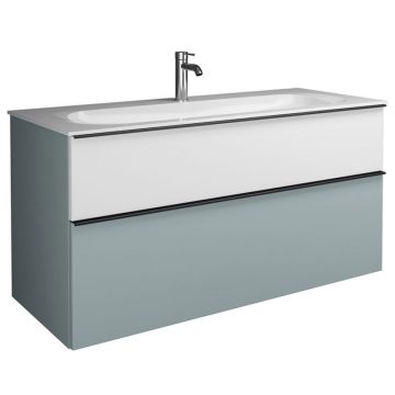 Burgbad Fiumo 2.0 Waschtisch mit Unterschrank Set - 122 cm