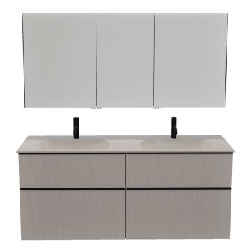 Burgbad Fiumo 2.0 Badmöbel Set - 142 cm