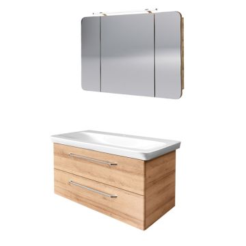 Fackelmann Milano Badmöbel Set 1 - 90 cm
