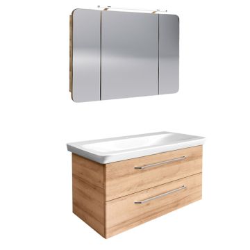 Fackelmann Milano Badmöbel Set 4 - 110 cm