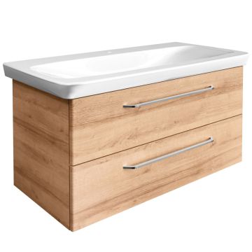 Fackelmann Milano Waschtisch mit Unterschrank - 107,5 cm