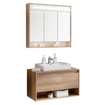 Fackelmann Natura Badmöbel Set 2 - 93,5 cm