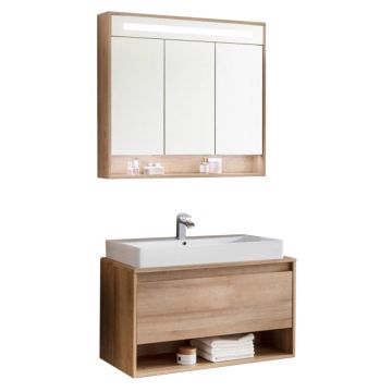 Fackelmann Natura Badmöbel Set 3 - 93,5 cm