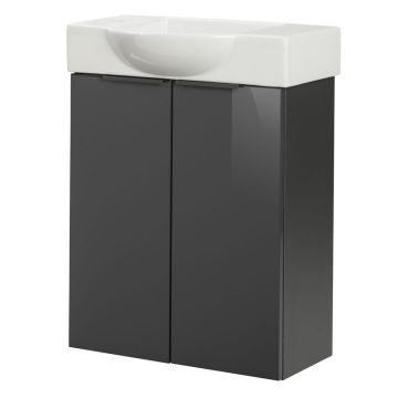 Fackelmann Gästebad Waschtisch mit Unterschrank Set 11