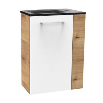 Fackelmann Gästebad Waschtisch mit Unterschrank Set 18