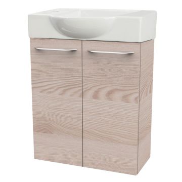 Fackelmann Gästebad Waschtisch mit Unterschrank Set 4