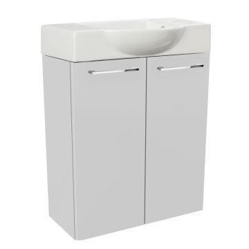 Fackelmann Gästebad Waschtisch mit Unterschrank Set 25