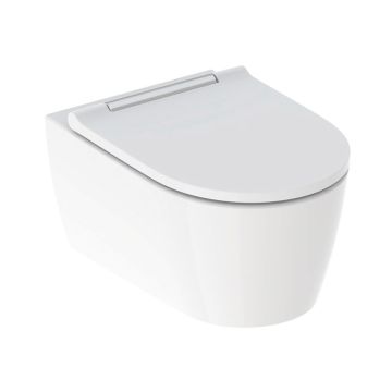 Geberit ONE WC-Set Wand-WC Tiefspüler spülrandlos mit WC-Sitz