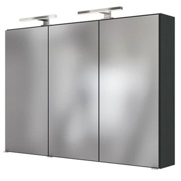 Held Möbel Baabe Spiegelschrank 3D - 120 cm