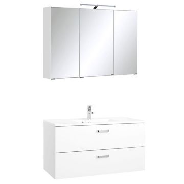 Held Möbel Bologna Badmöbel Set 16 - 100 cm