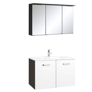 Held Möbel Bologna Badmöbel Set 26 - 100 cm