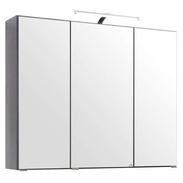 Held Möbel Florida Spiegelschrank 3D - 100 cm