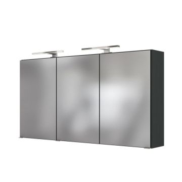 Held Möbel Lucca Spiegelschrank 3D - 120 cm