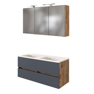 Held Möbel Lucca Badmöbel Set 11 - 120 cm