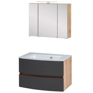 Held Möbel Kopenhagen Badmöbel Set 80 cm