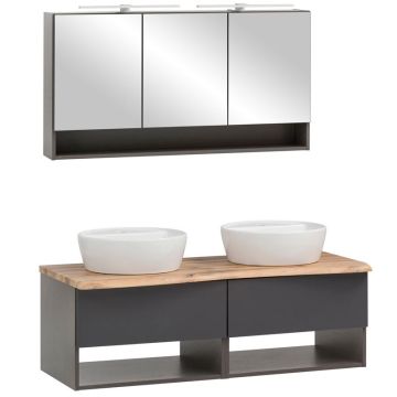 Held Möbel Kaprun Badmöbel Set - 121 cm