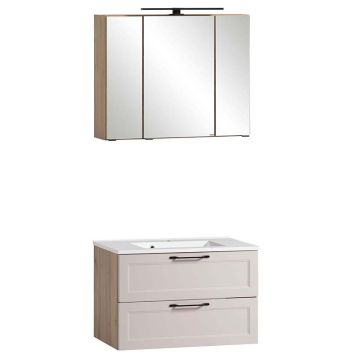 Held Möbel Lugo - Bad Möbel-Set 80 cm